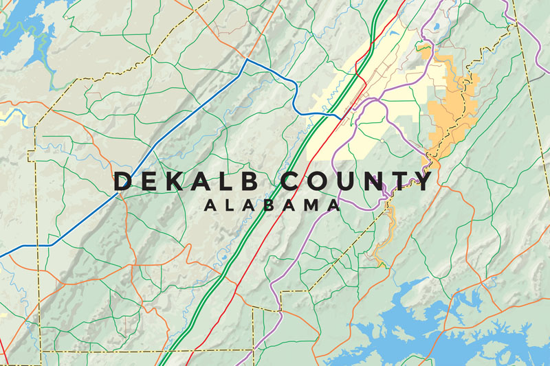 Interactive Map of DeKalb County