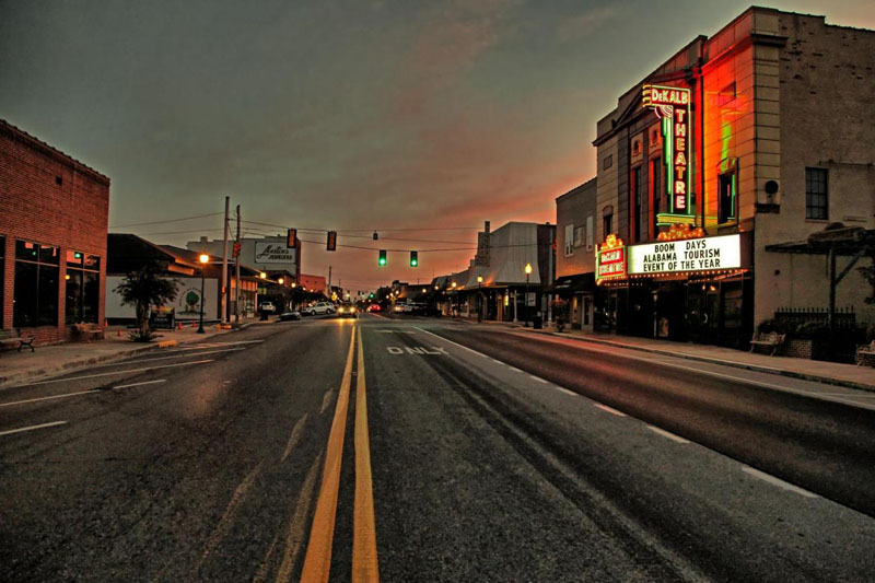 DeSoto Falls at DeSoto State Park