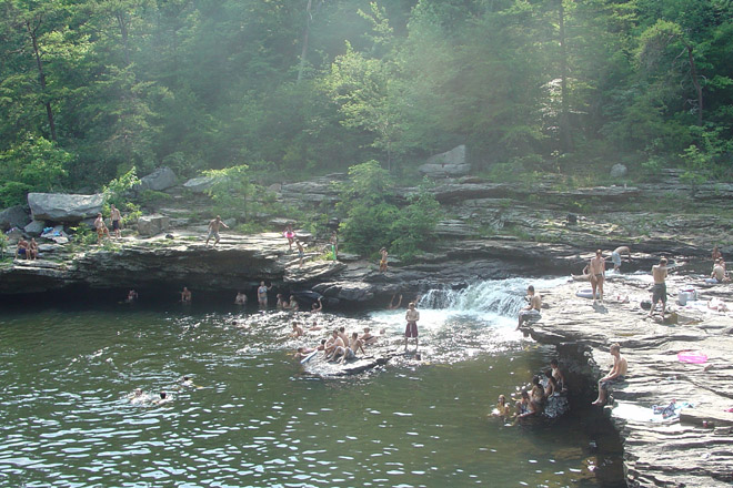 Little Falls and the Hippie Hole