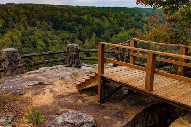 Buck's Pocket overlook by HuntsvilleAdventurer