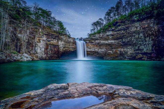 DeSoto Falls at DeSoto State Park